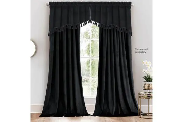 Heavyweight Velvet Swag Valance 70”Wx30”L image