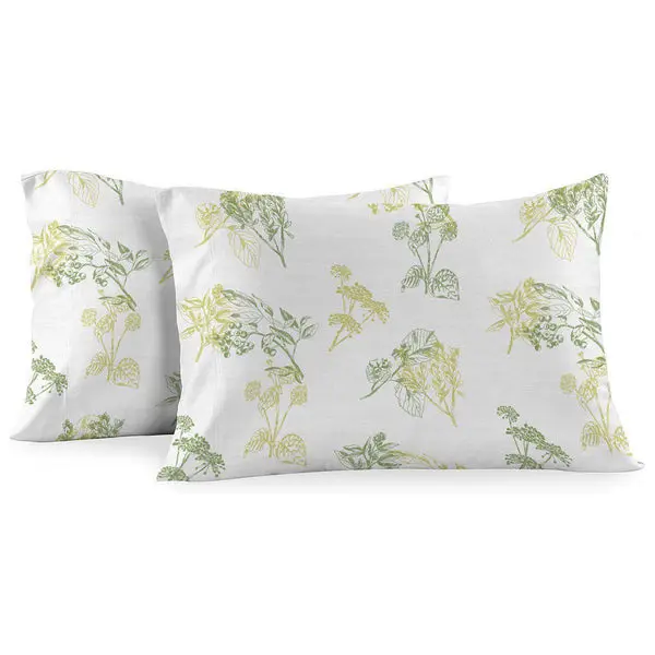 Heavyweight Printed Flannel Duvet Covers 170GSM - Hedgerow image 2