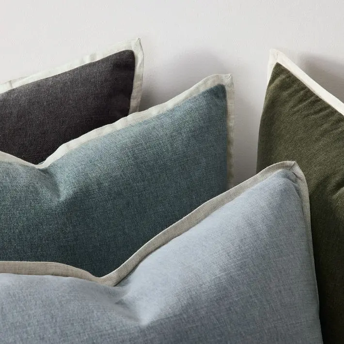 Classic Cotton Velvet Pillow Cover image 2
