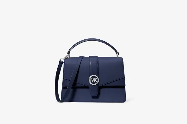 Greenwich Medium Saffiano Leather Satchel image