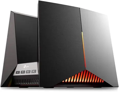 TP-Link Tri-Band BE19000 Wi-Fi 7 Gaming Router Archer GE800 | 12-Stream 19 Gbps | 2×10G + 4×2.5G Ports, USB 3.0 | Turbo Acceleration, Dedicated Gaming Port & Panel, RGB Lighting | EasyMesh, HomeShield image 1