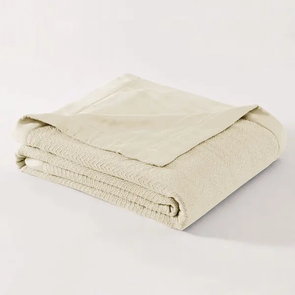 100% Cotton 2-Ply Sheet Blanket/Throw image 2