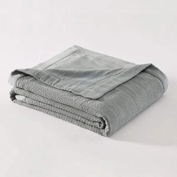 100% Cotton 2-Ply Sheet Blanket/Throw image 5
