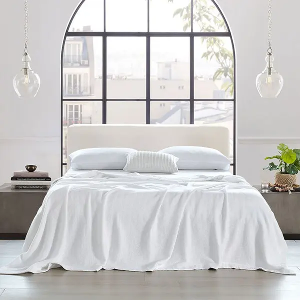 100% Cotton 2-Ply Sheet Blanket/Throw image 7