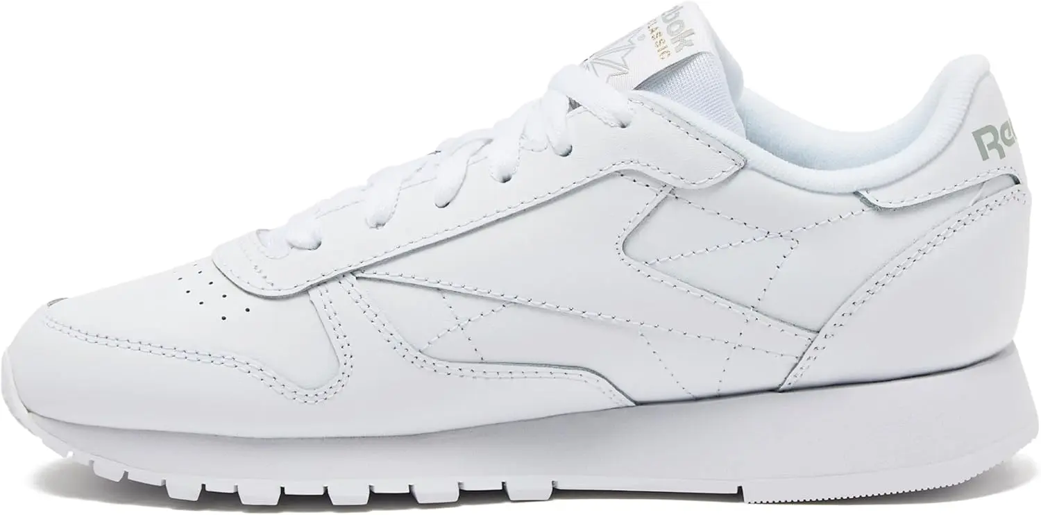 Reebok Men's Classic Leather Sneakers Black Or White Tennis Shoes image 3
