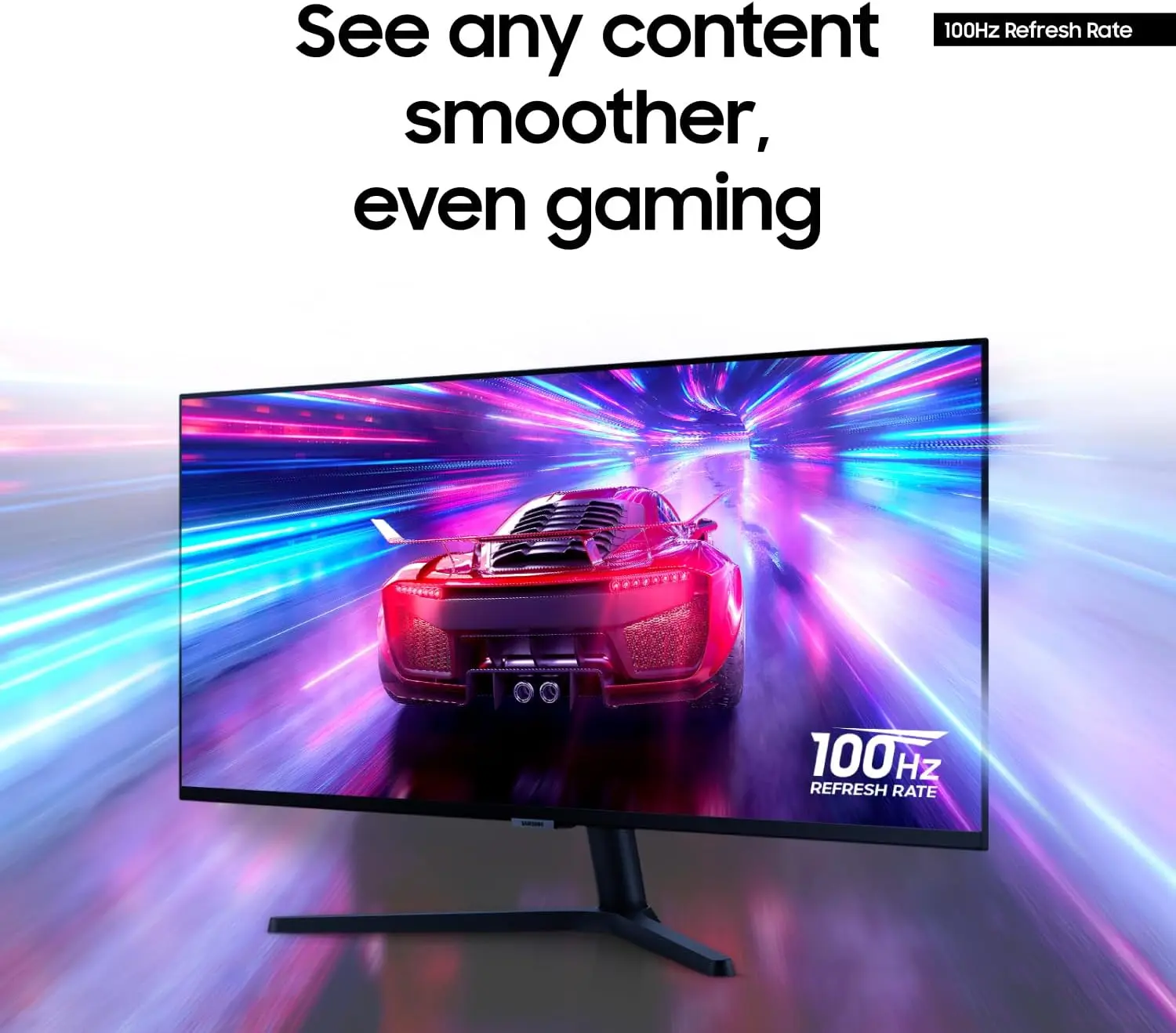 SAMSUNG 34" ViewFinity S50GC Series Ultra-WQHD Monitor, 100Hz, 5ms, HDR10, AMD FreeSync, Eye Care, Borderless Design, PIP, PBP, LS34C502GANXZA, 2023, Black image 4