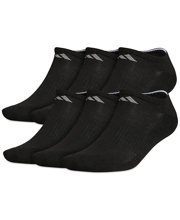Men's Cushioned Athletic 6-Pack No Show Socks image