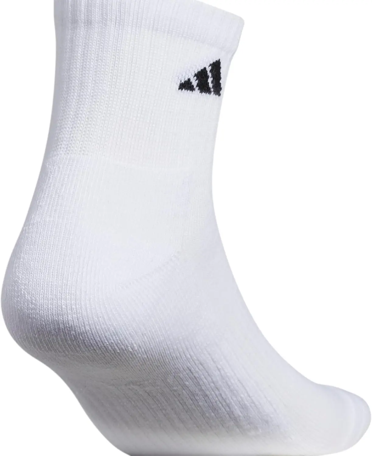 adidas Men's Socks, Athletic Cushioned Quarter 6-Pack, Ankle Fit with Arch Support image 5