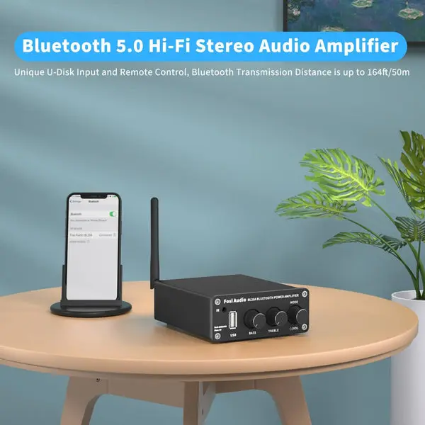 Fosi Audio BL20A Bluetooth USB Power Amplifier image 2