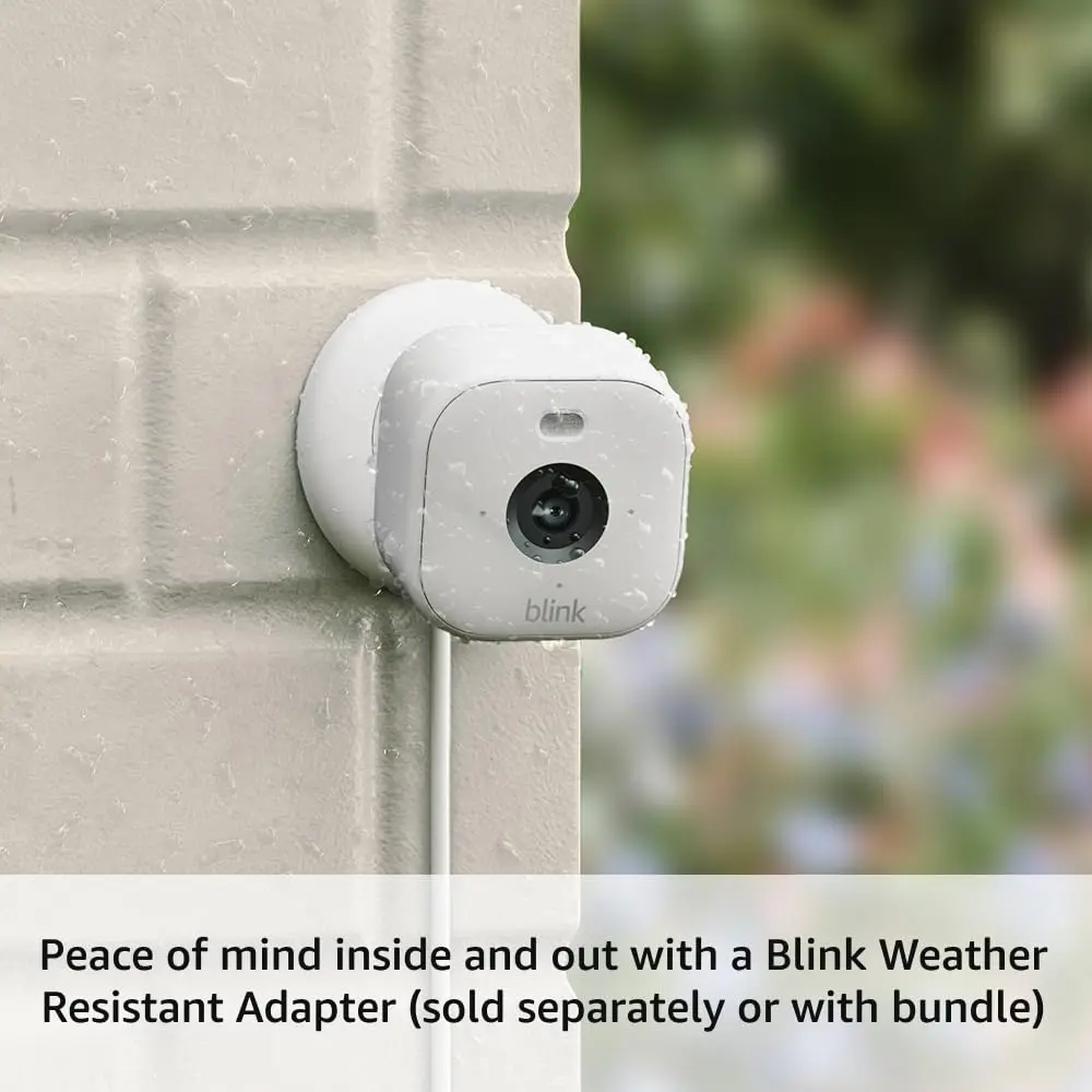 Blink Mini 2 (Newest Model) — Home Security & Pet Camera(s) with HD video, color night view, motion detection, two-way audio, and built-in spotlight — 1 camera (White) image 4