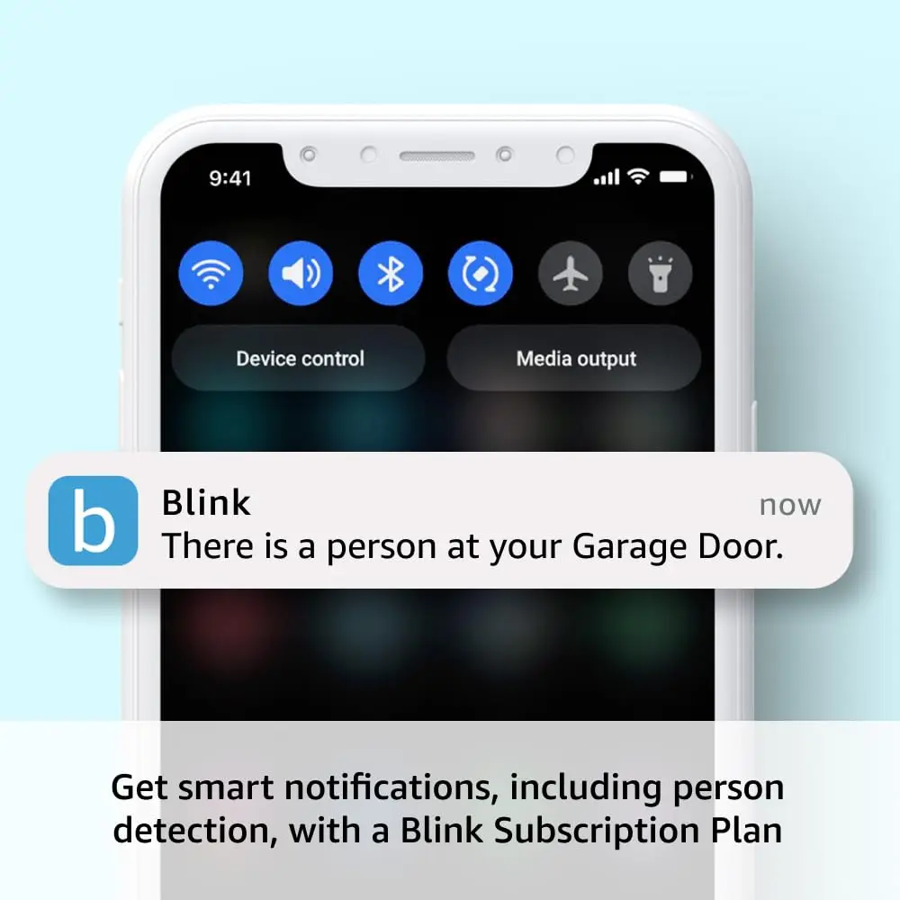 Blink Mini 2 (Newest Model) — Home Security & Pet Camera(s) with HD video, color night view, motion detection, two-way audio, and built-in spotlight — 1 camera (White) image 5