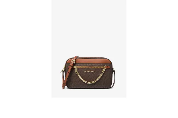 Jet Set Large Logo Crossbody Bag image