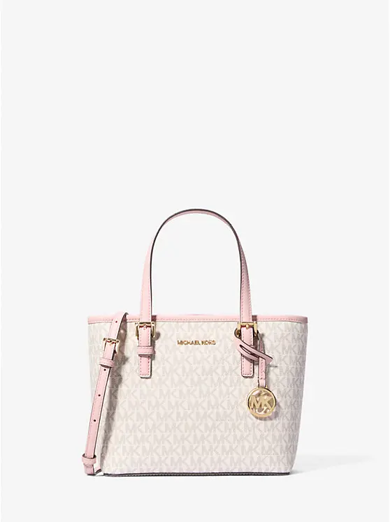 Jet Set Travel Extra-Small Logo Top-Zip Tote Bag image 1