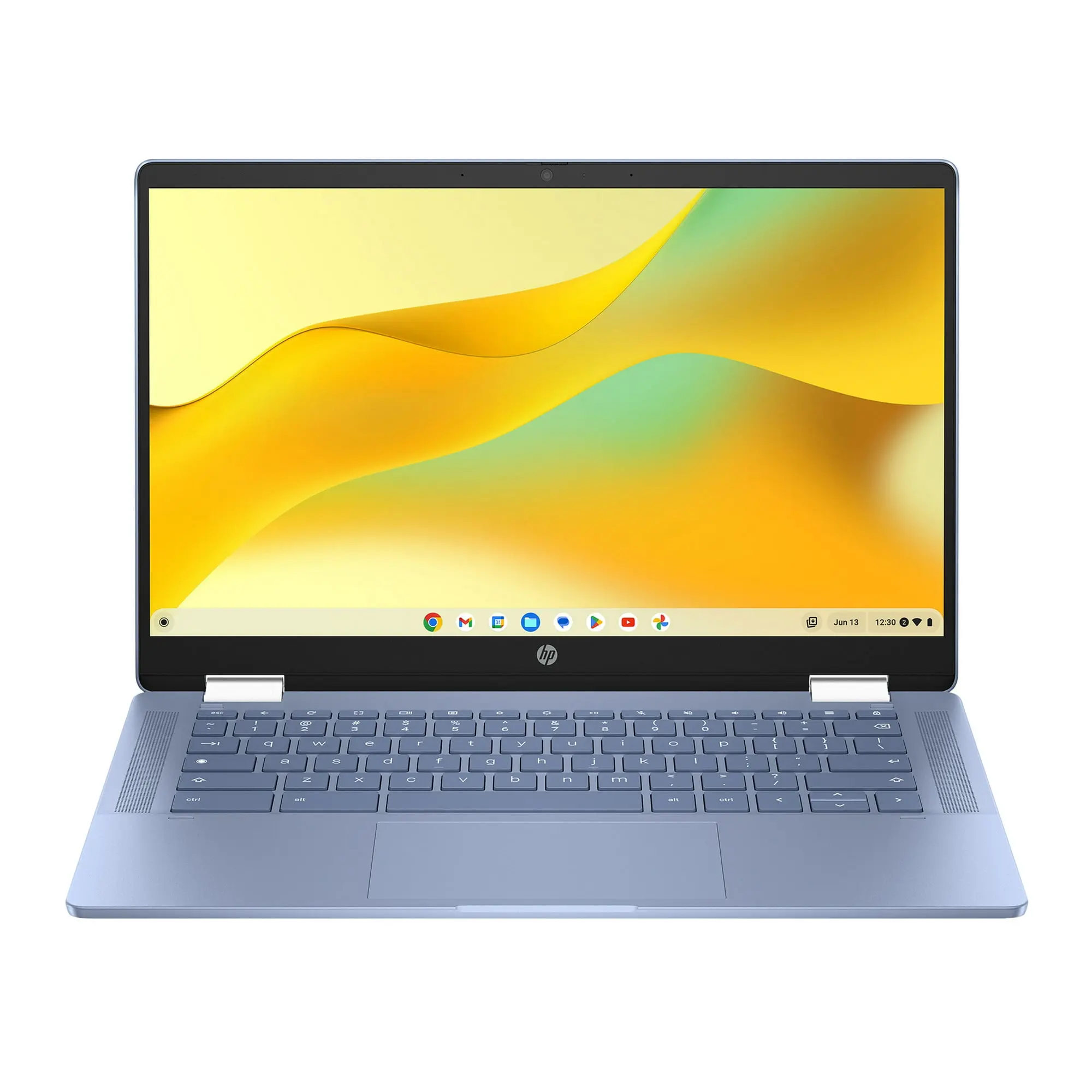 HP 14 inch x360 FHD Touch Chromebook Laptop Intel Processor N100 4GB RAM 64GB eMMC Sky Blue image 2