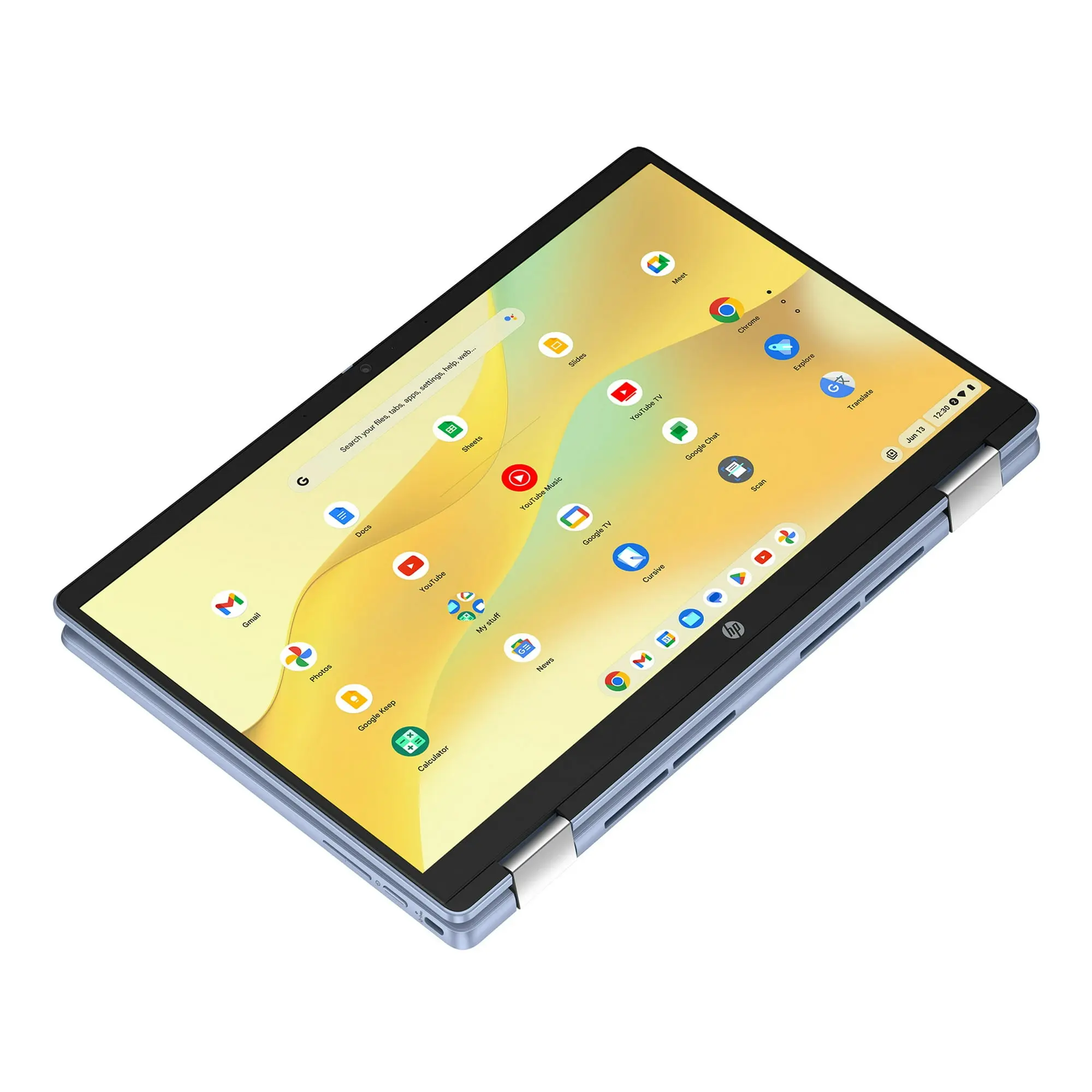HP 14 inch x360 FHD Touch Chromebook Laptop Intel Processor N100 4GB RAM 64GB eMMC Sky Blue image 6