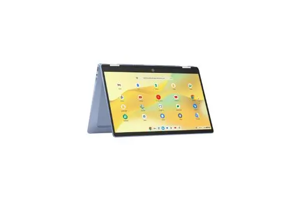 HP 14 inch x360 FHD Touch Chromebook Laptop Intel Processor N100 4GB RAM 64GB eMMC Sky Blue image