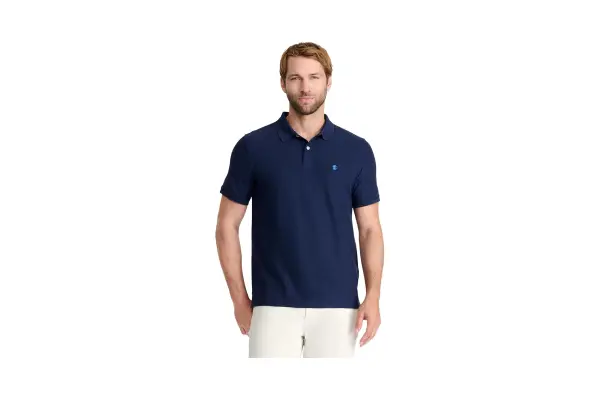 IZOD Men's Advantage Performance Short Sleeve Polo Shirt image