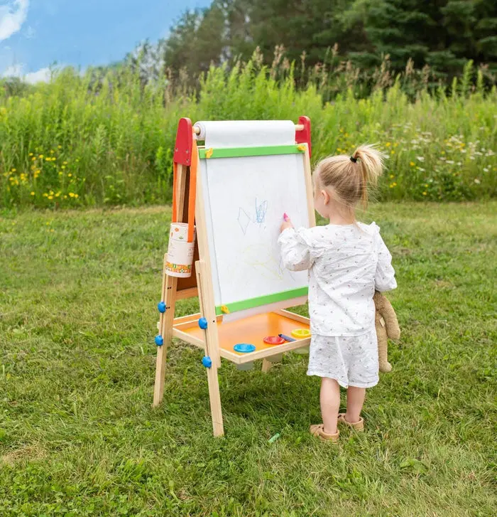 Tiny Land® 3-in-1 Art Easel & Paper Roll Set image 10