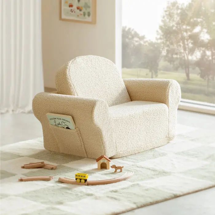 Tiny Land® Afternoon Couch - Cream Kids Chair image 1