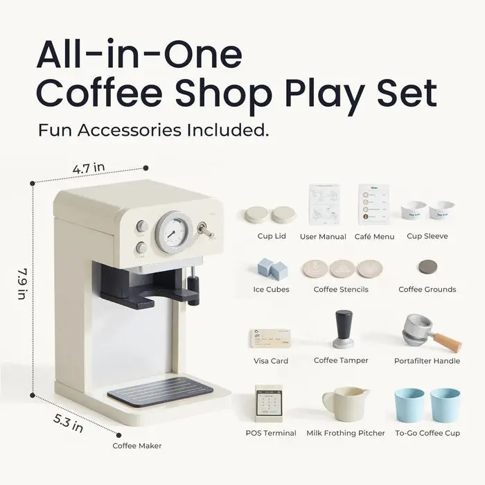 Tiny Land® Wooden Café Set image 11