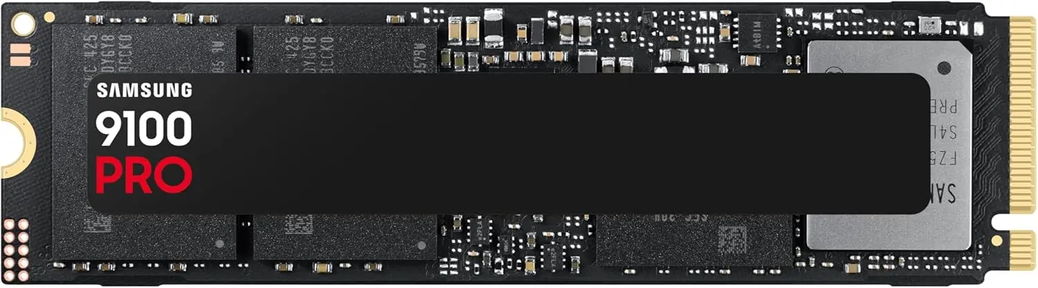Samsung SSD 9100 PRO 4TB, PCIe 5.0x4 M.2 2280, Seq. Read Speeds Up to 14,800MB/s, Best for AI Computing, Gaming, and Heavy Duty Workstations (MZ VAP4T0B/AM) image 1