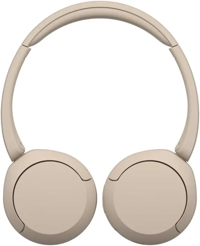 Sony WH-CH520 Wireless Headphones Bluetooth On-Ear Headset with Microphone, Cappuccino image 7