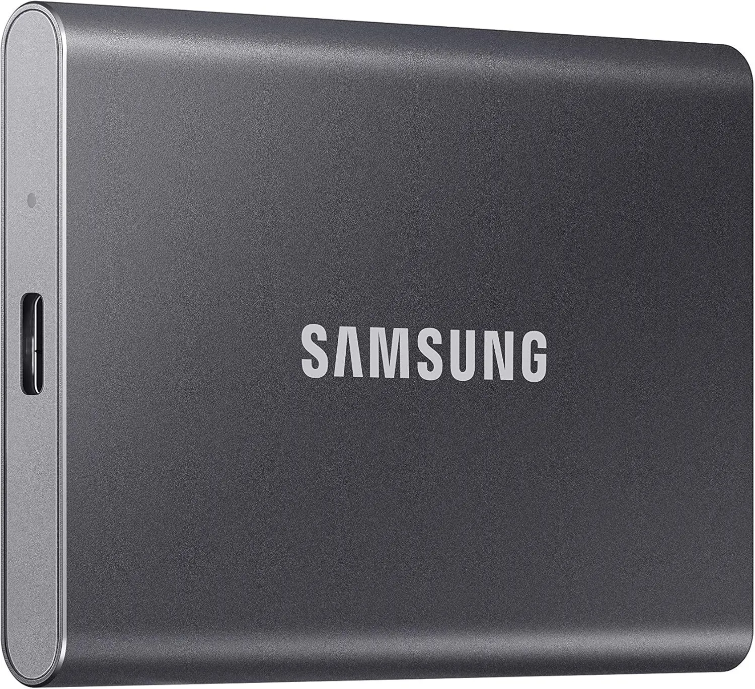 SAMSUNG T7 Portable SSD, 4TB External Solid State Drive, Speeds Up to 1,050MB/s, USB 3.2 Gen 2, Reliable Storage for Gaming, Students, Professionals, MU-PC4T0T/AM, Gray image 1