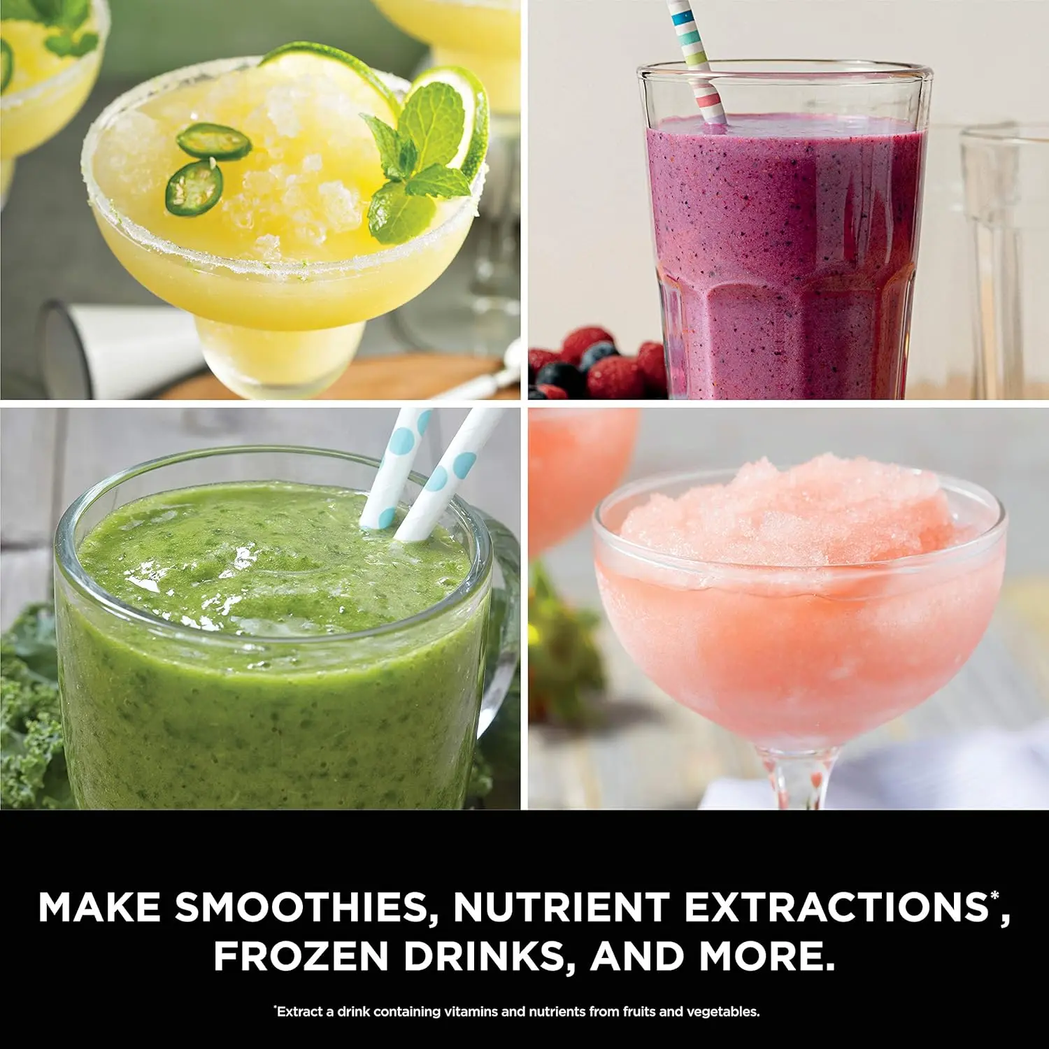Ninja BL660 Professional Compact Smoothie & Food Processing Blender, 1100-Watts, 3 Functions -for Frozen Drinks, Smoothies, Sauces, & More, 72-oz.* Pitcher, (2) 16-oz. To-Go Cups & Spout Lids, Gray image 8