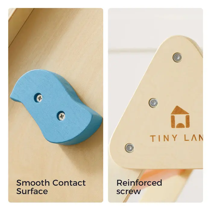 Tiny Land® 7-in-1 Rainbow Climbing Set with Play Pad image 9