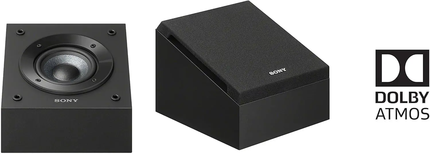 Sony SSCSE Dolby Atmos Enabled Speakers, Black (Pair), 4 Inch (Pack of 2) image 6