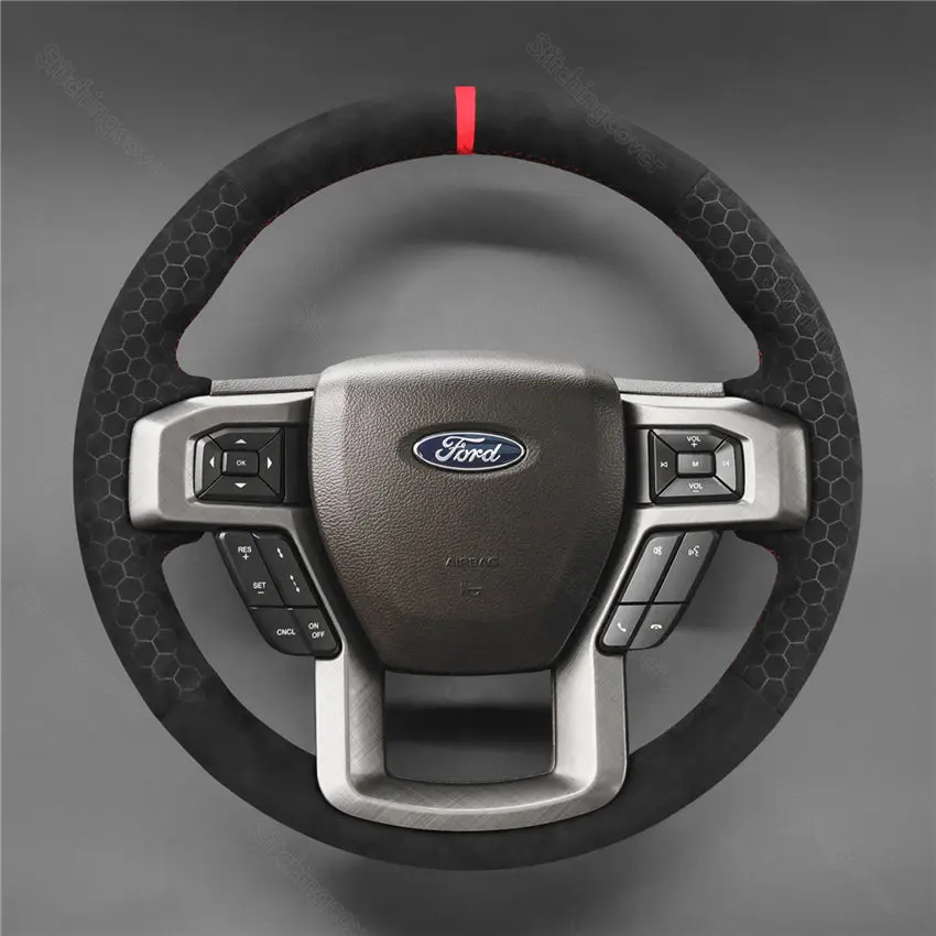Steering Wheel Cover for Ford F150 F-150 F-250 F-350 F-450 Expedition 2015-2023 image 7