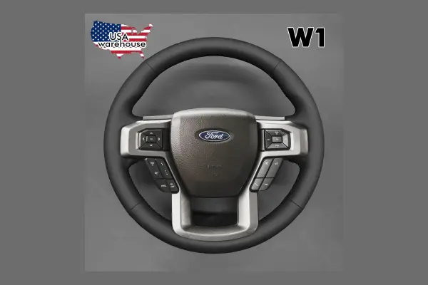 Steering Wheel Cover for Ford F150 F-150 F-250 F-350 F-450 Expedition 2015-2023 image