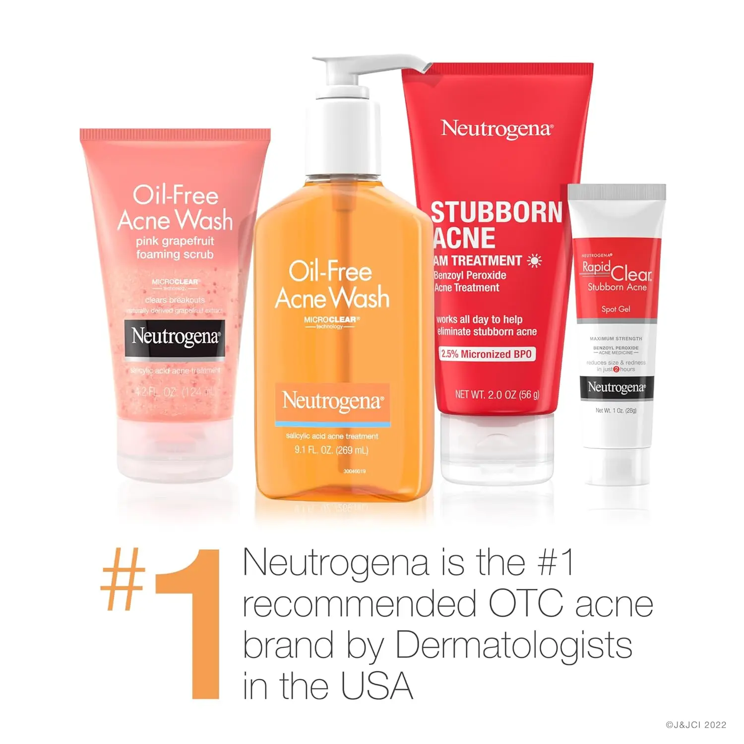 Neutrogena Rapid Clear Stubborn Acne Spot Treatment Gel, Maximum Strength 10% Benzoyl Peroxide Treatment Medication for Acne Prone Skin, Pimple Cream Reduces Size & Redness in 2 Hours, 1 oz image 8