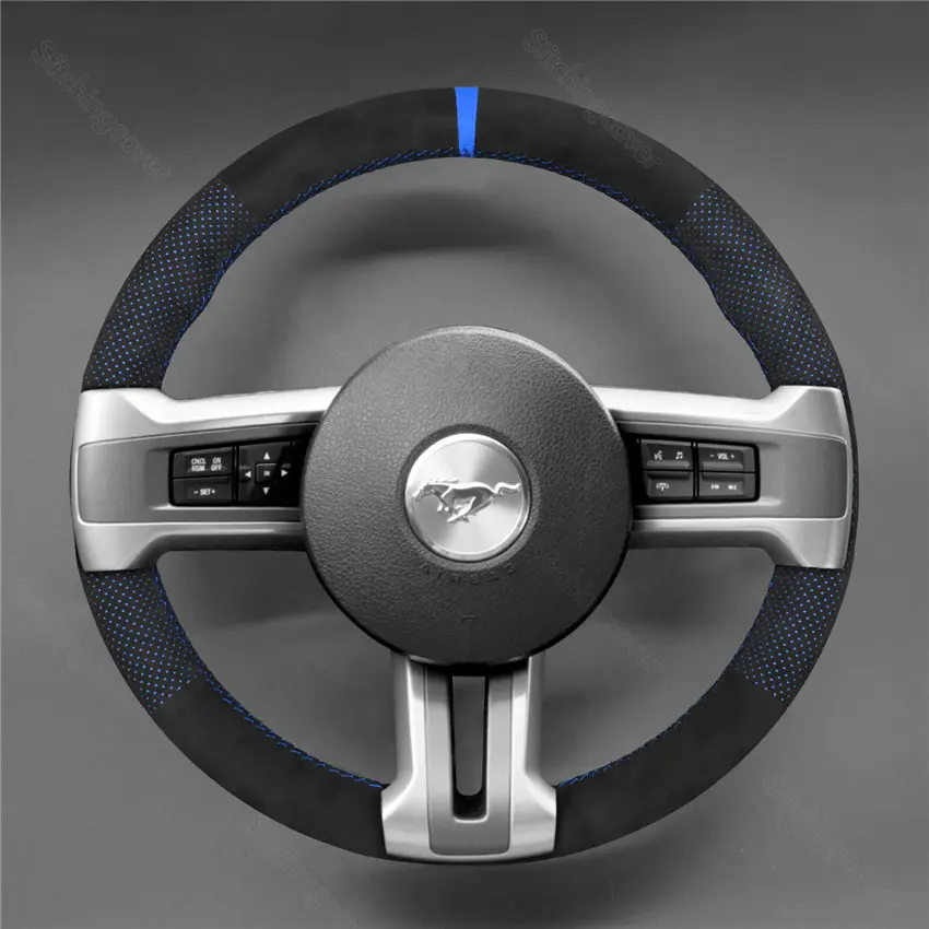 Steering Wheel Cover for Ford Mustang S197 2009-2014 image 1