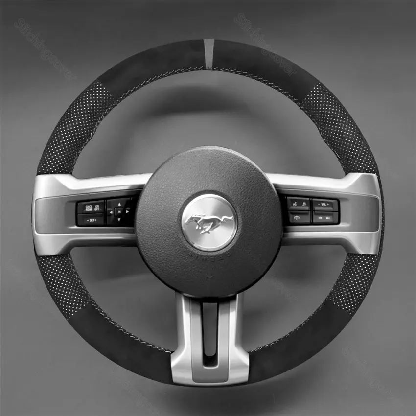Steering Wheel Cover for Ford Mustang S197 2009-2014 image 3