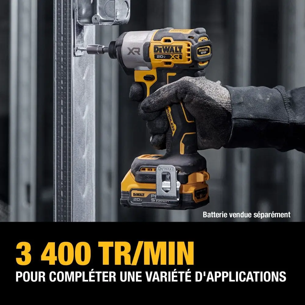 DeWalt 20V MAX XR IMPACT DRIVER BARE image 6