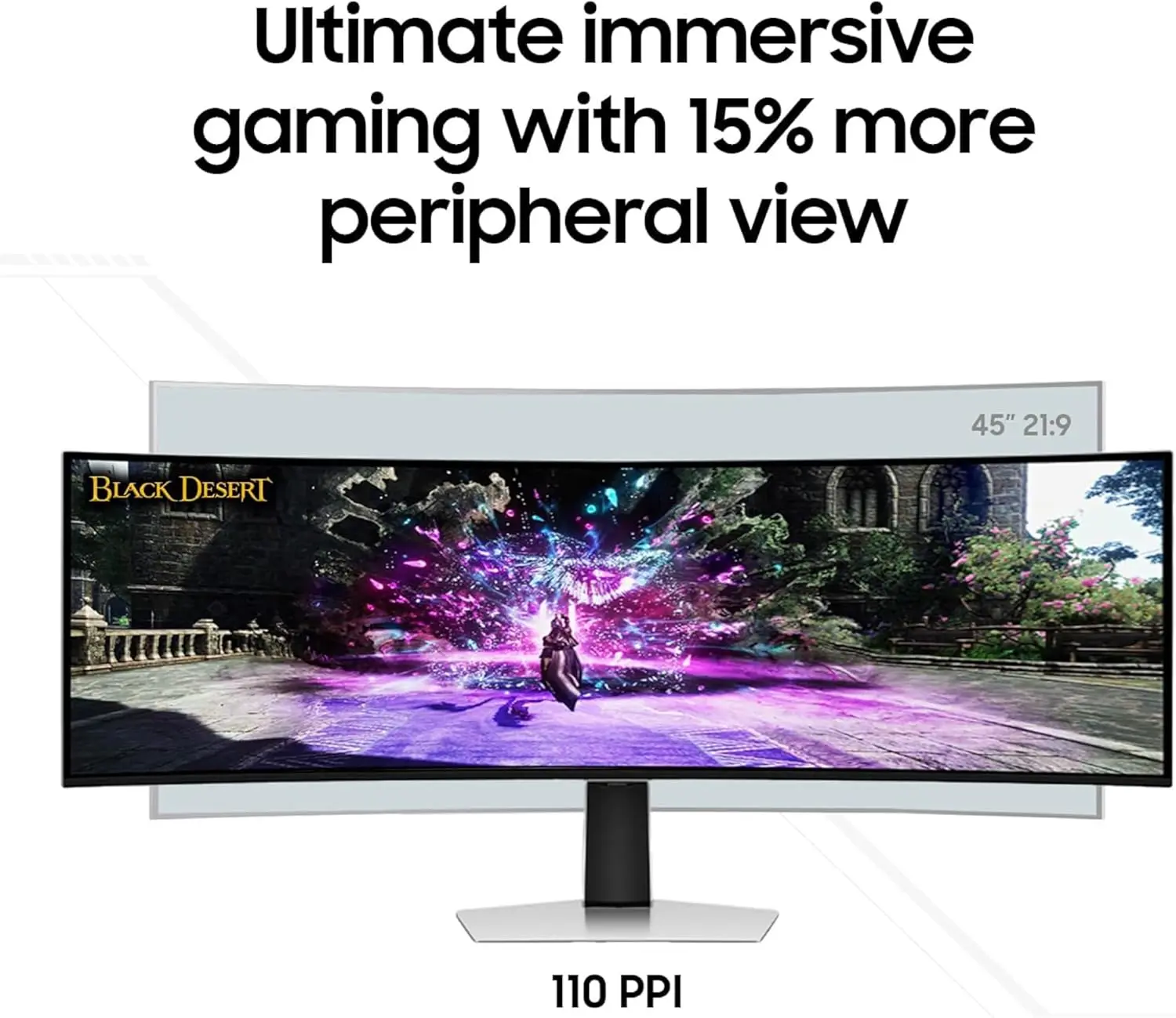 Samsung 49" Odyssey OLED (G93SC) Series Curved Gaming Monitor w QD-OLED, 240Hz, 0.03ms, DQHD, G-Sync Compatible, AMD FreeSync Premium Pro,Height Adjustable Stand,3 Yr Warranty,LS49CG932SNXZA image 5