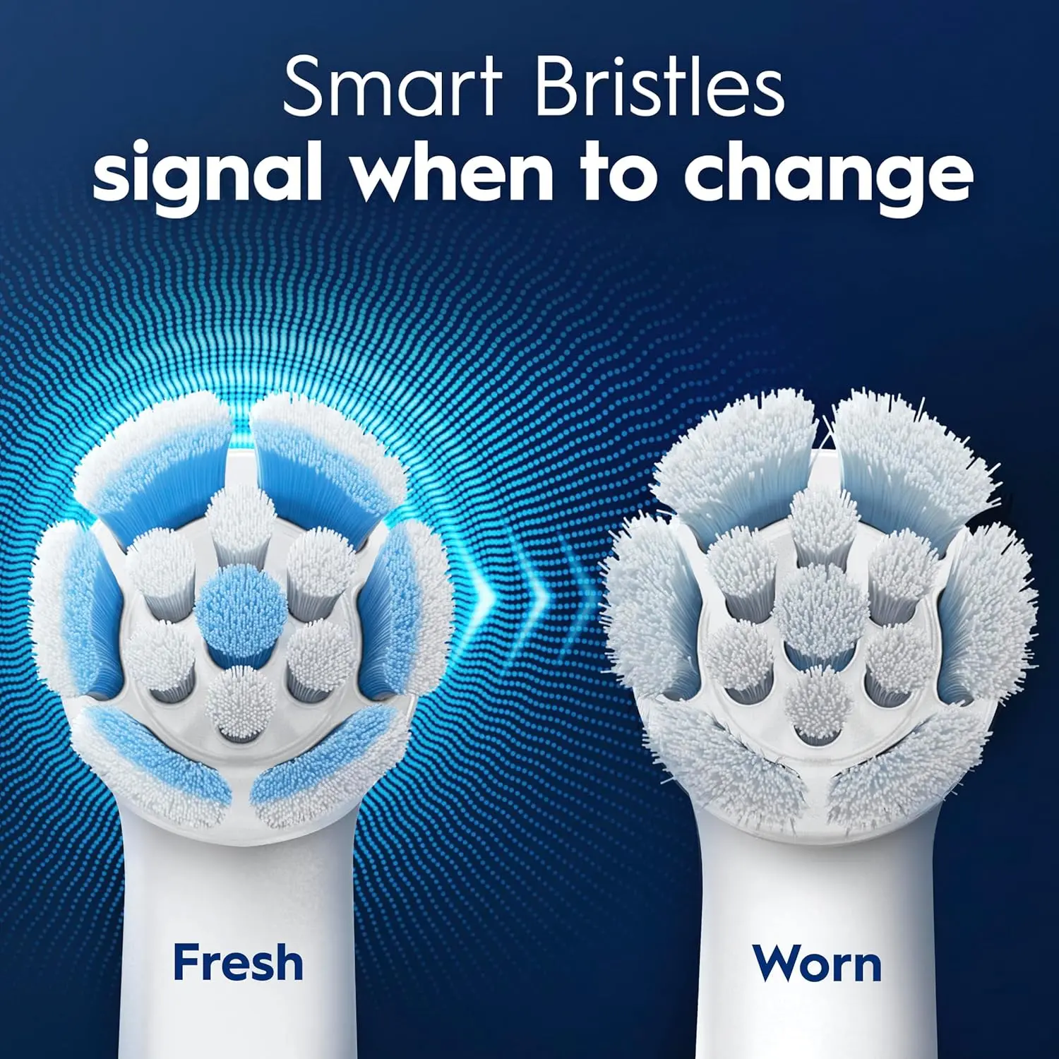 Oral-B iO Ultimate Clean Replacement Brush Heads, 5 Count, 4 Ultimate Clean + 1 Gum & Sensitive White image 6
