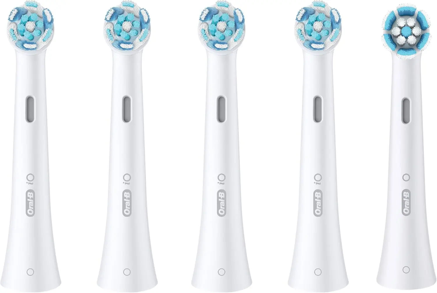 Oral-B iO Ultimate Clean Replacement Brush Heads, 5 Count, 4 Ultimate Clean + 1 Gum & Sensitive White image 11