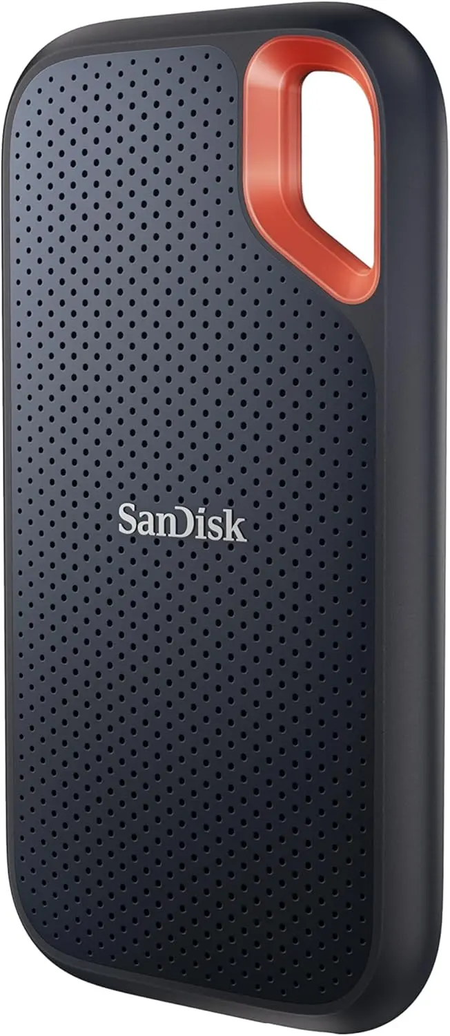 SanDisk 8TB Extreme Portable SSD - Up to 1050MB/s, USB-C, USB 3.2 Gen 2, IP65 Water and Dust Resistance, Updated Firmware - External Solid State Drive - SDSSDE61-8T00-G25 image 1
