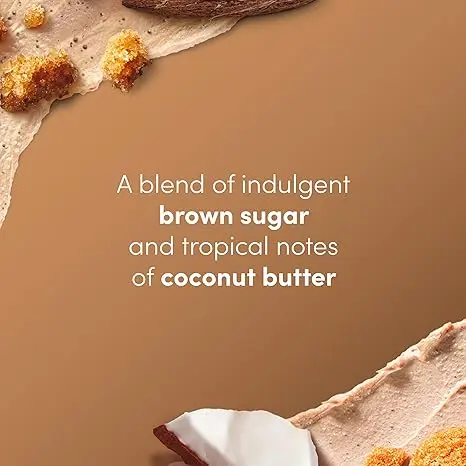 Dove Brown Sugar and Coconut Butter Body Scrub Exfoliates and Deeply Nourishes for Smooth, Radiant Skin 15 oz image 4