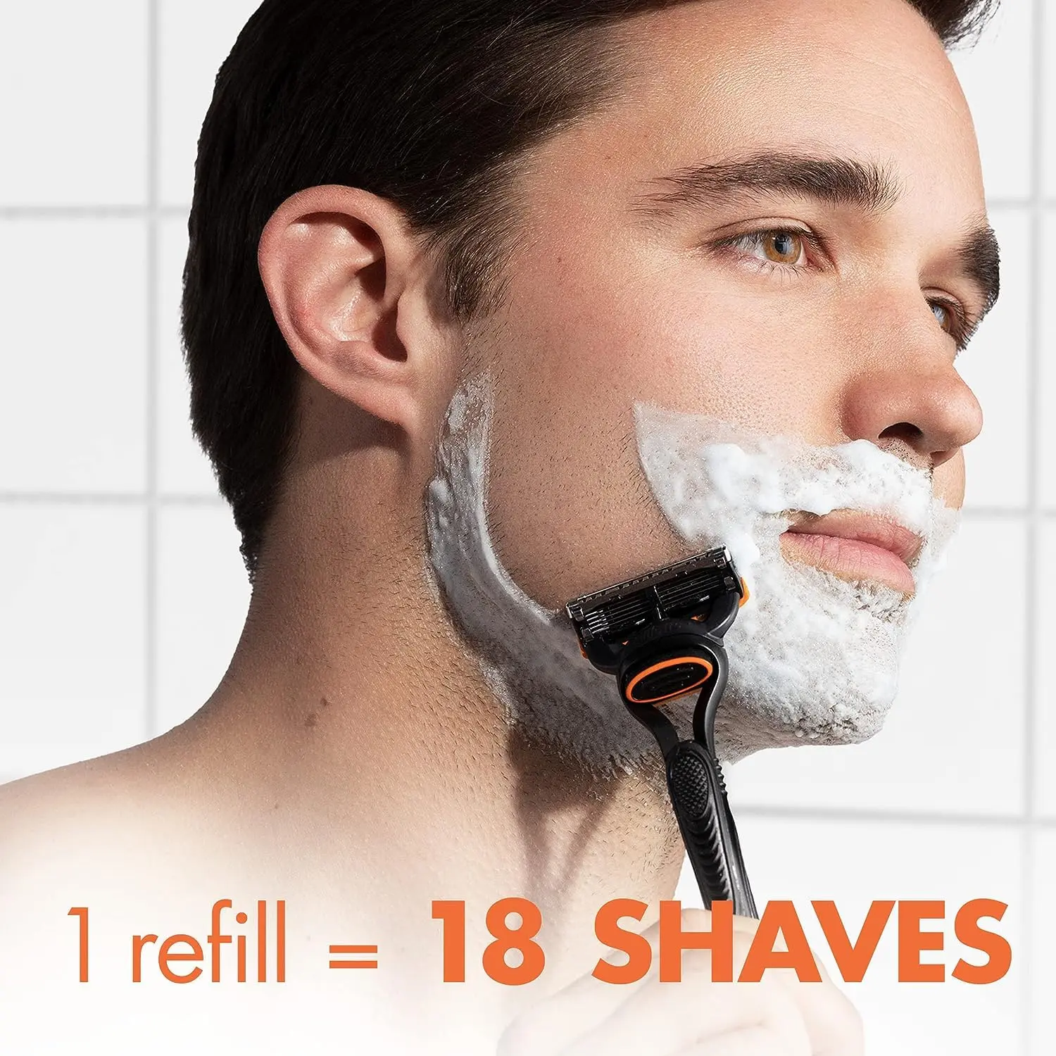 Gillette Fusion5 Power Razor Blades for Men, 5-Blade Razor Refills, 8 Count image 3