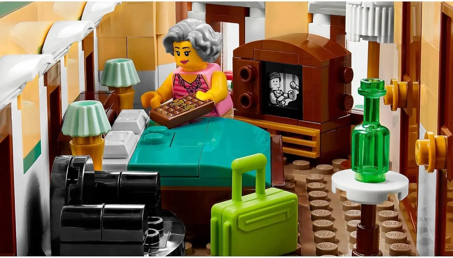 LEGO Icons Boutique Hotel Model Kits - Bedroom or Office Decor for Men & Women, Ages 18+ - Building Blocks for Adults for Display - Gift Idea - 10297 image 7