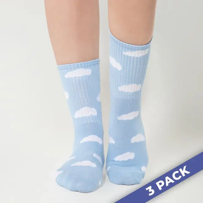 Cloud Slides - Socks Multicolor 5-Pack image 12