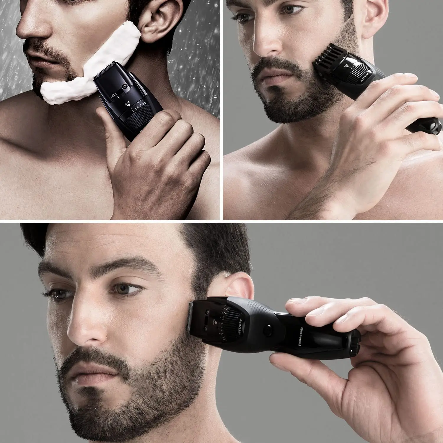 Panasonic Cordless Men's Beard Trimmer With Precision Dial, Adjustable 19 Length Setting, Rechargeable Battery, Washable - ER-GB42-K (Black) image 7