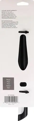 KitchenAid Classic Euro Peeler, 8.6 inches, Black image 3