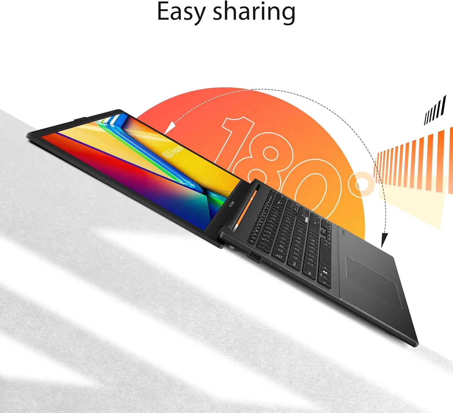 ASUS Vivobook Go 15.6” FHD Slim Laptop, AMD Ryzen 3 7320U Quad Core Processor, 8GB DDR5 RAM, 128GB SSD, Windows 11 Home, Fast Charging, Webcam Sheild, Military Grade Durability, Black, E1504FA-AS33 image 2