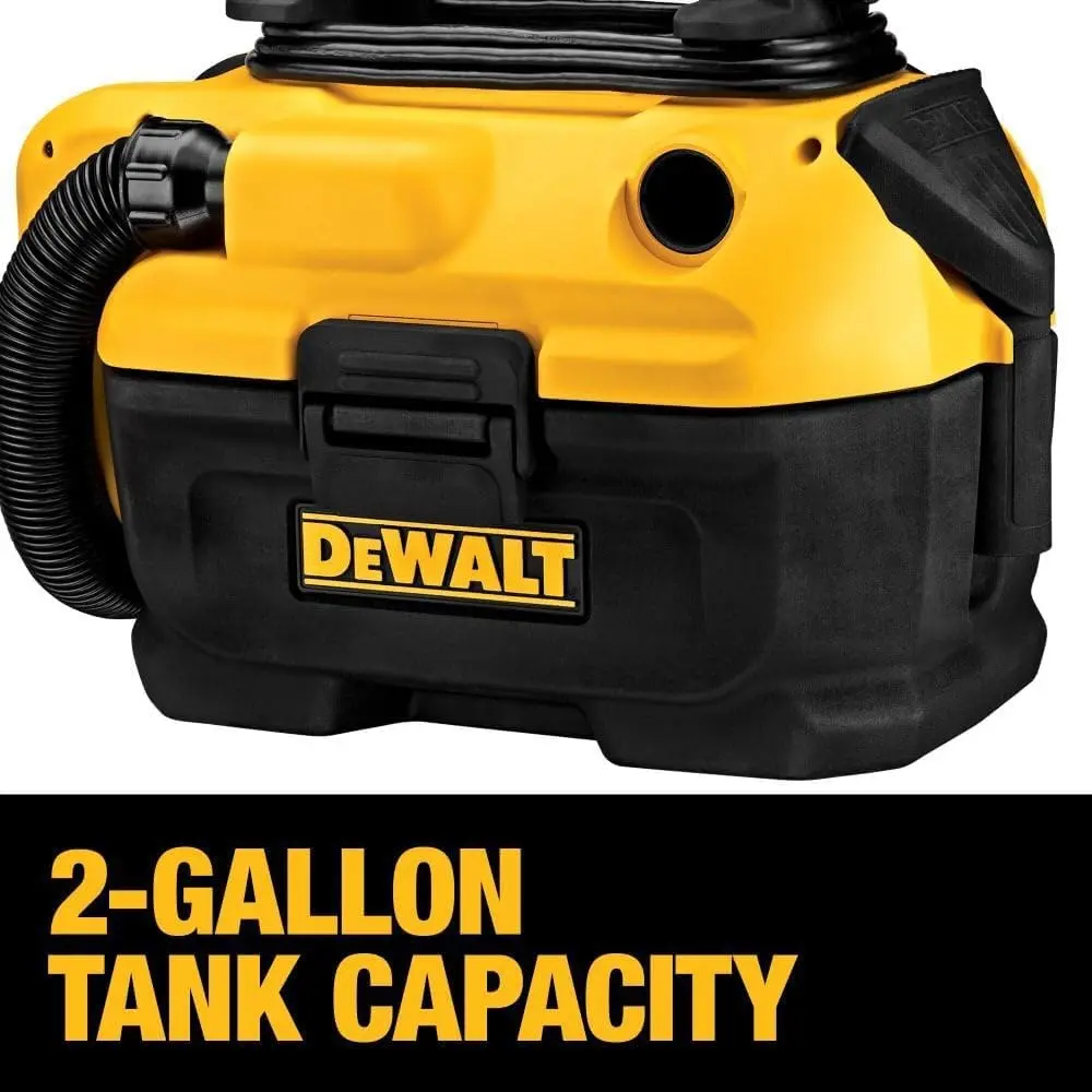 DEWALT Shop Vacuum Wet and Dry, Cordless and Corded Wet Dry Vacuum Cleaner Shop Vac 20V MAX, Portable Shopvac, Tool Only (DCV581H) image 6
