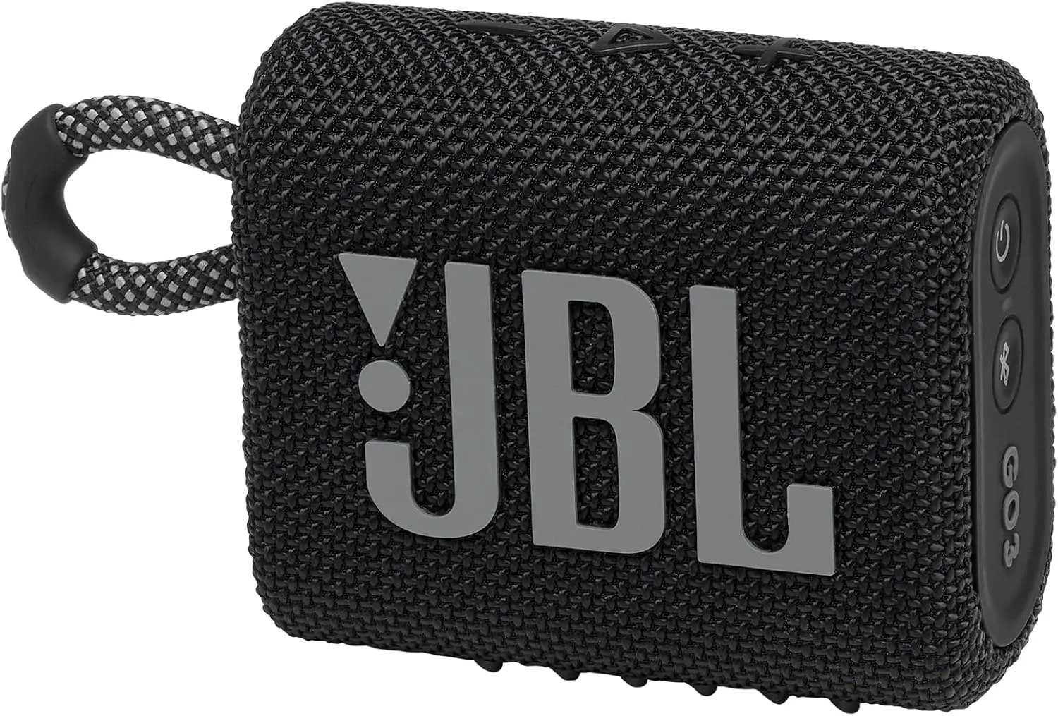 JBL Go 3 - Portable Mini Bluetooth Speaker, big audio and punchy bass, IP67 waterproof and dustproof, 5 hours of playtime, speaker for home, outdoor and travel (Black) image 1