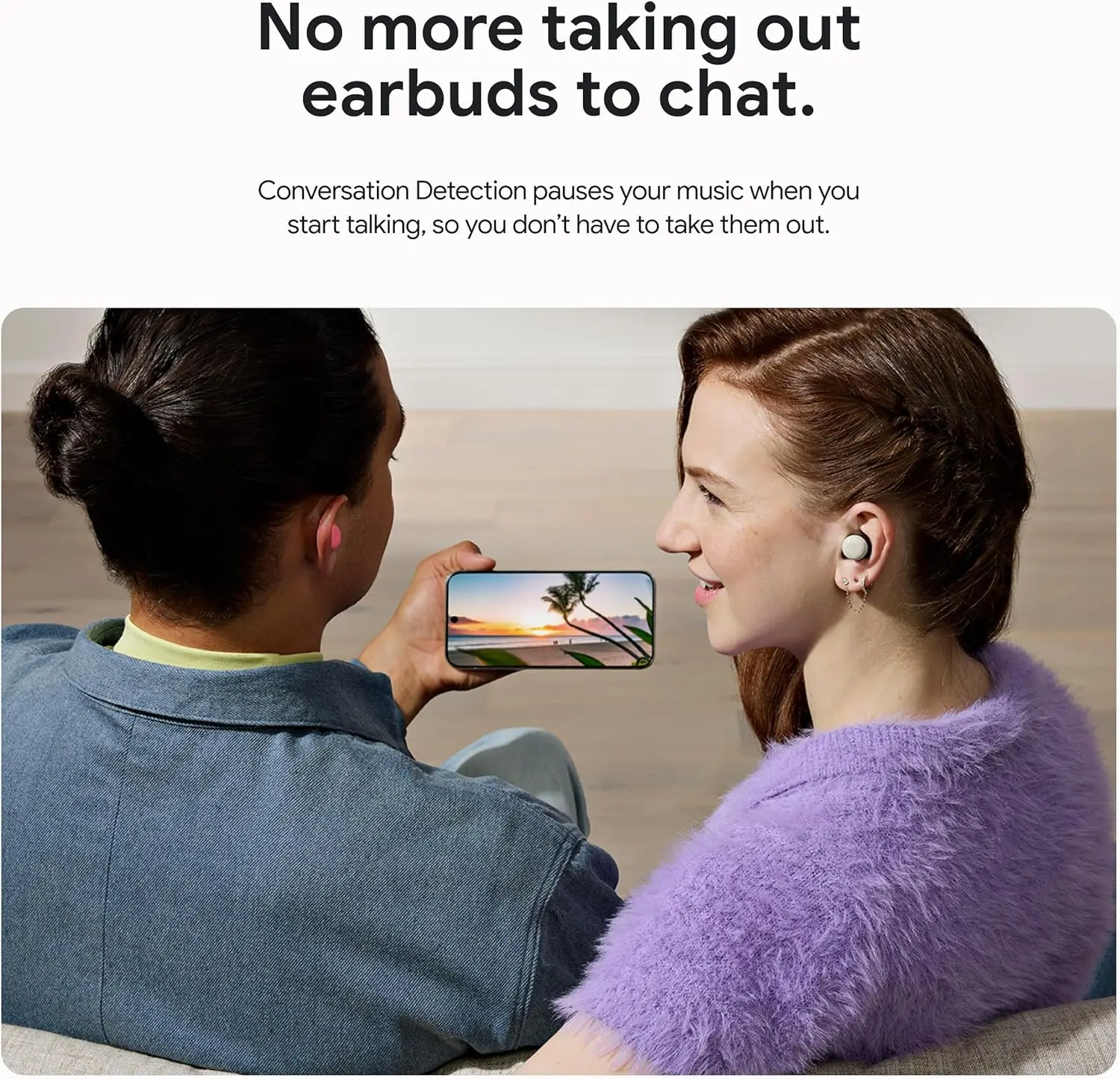 Google Pixel Buds Pro 2 - Wireless Earbuds with Active Noise Cancellation – Bluetooth Headphones - Porcelain image 5